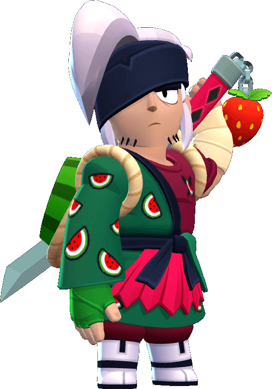 Kenji Brawl Stars Guide - Tips, Strategies & Updates 1 Kenji_Skin-Fruit_Samurai.
